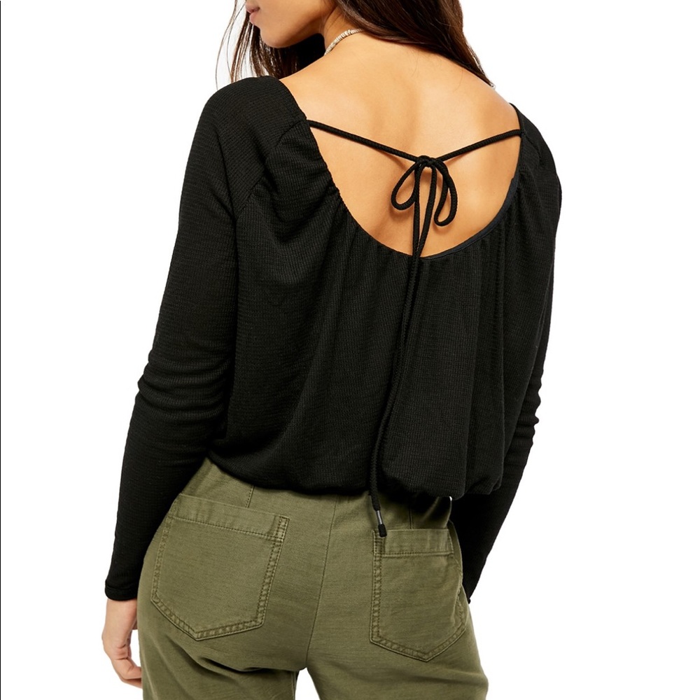 NWT Free People Blondi Thermal Top
